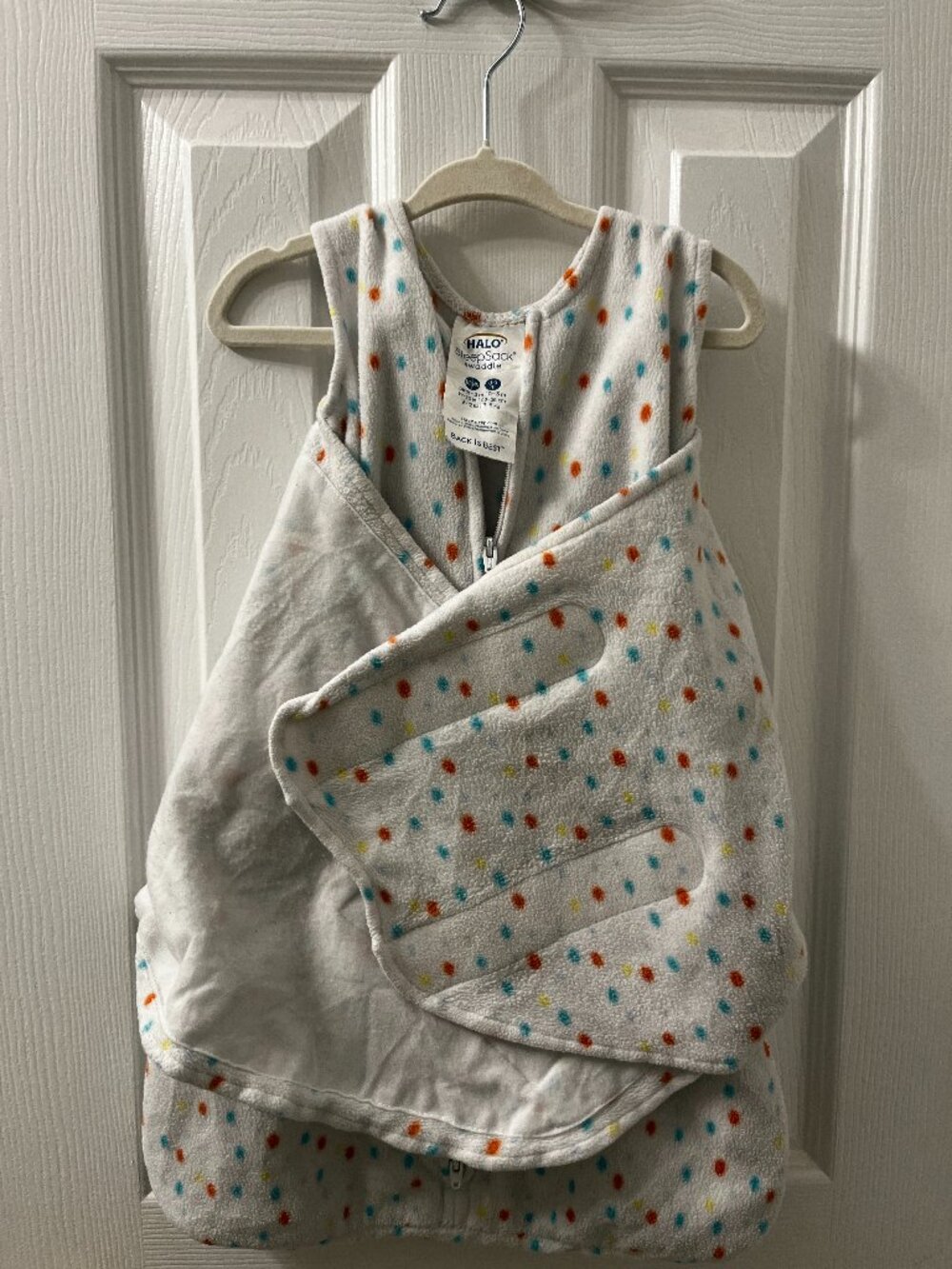 Halo Sleepsack Swaddle NB 0-3M  Confetti Print